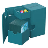 Ultimate Guard Flip`n`Tray 100+ XenoSkin Monocolor Petrolblau