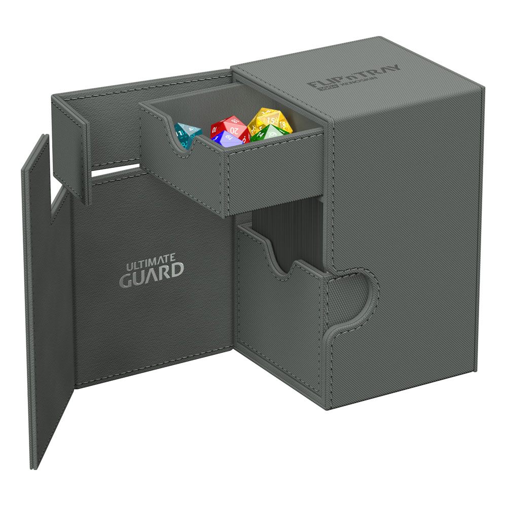 Ultimate Guard Flip`n`Tray 100+ XenoSkin Monocolor Grau