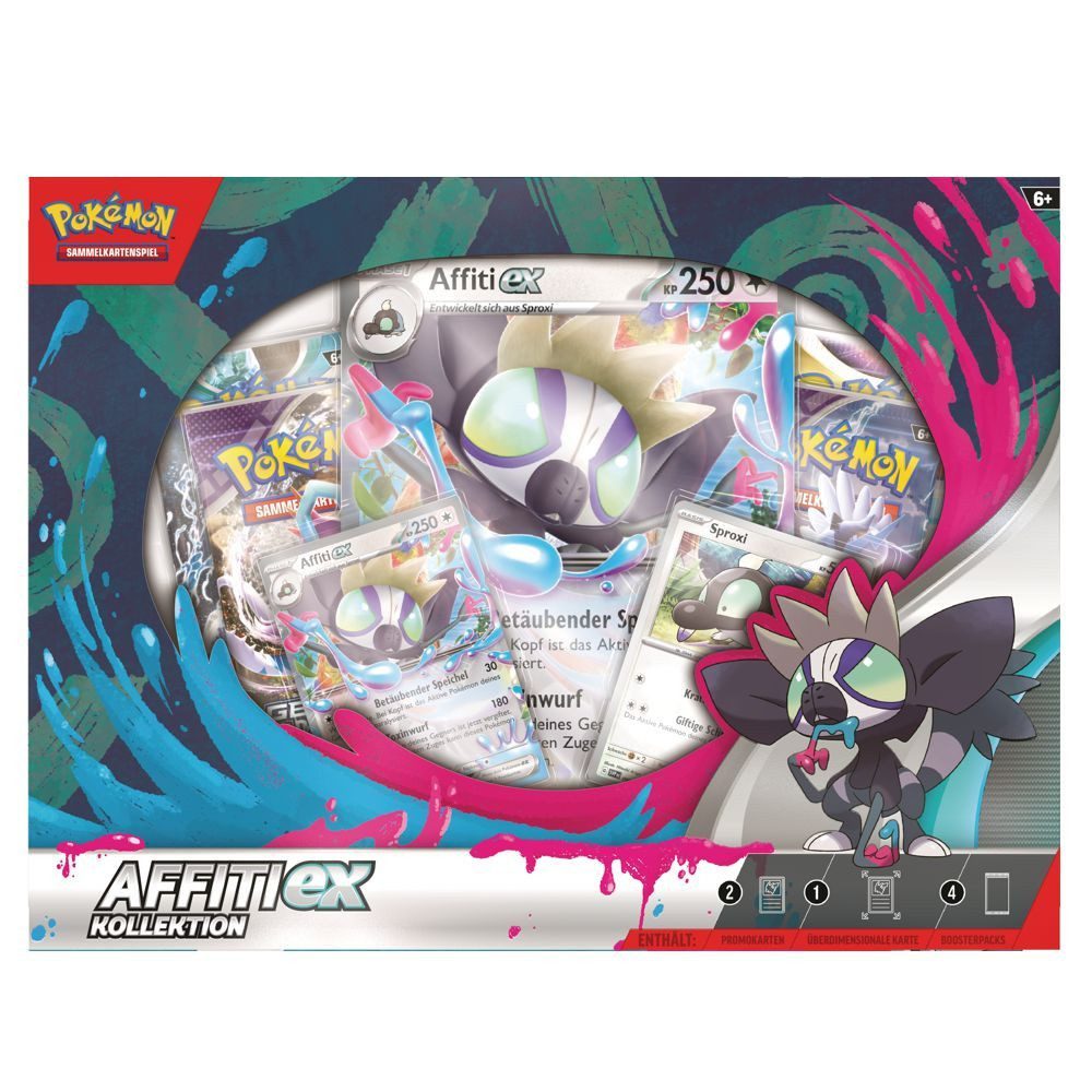 Pokémon Affiti-EX Kollektion - DE