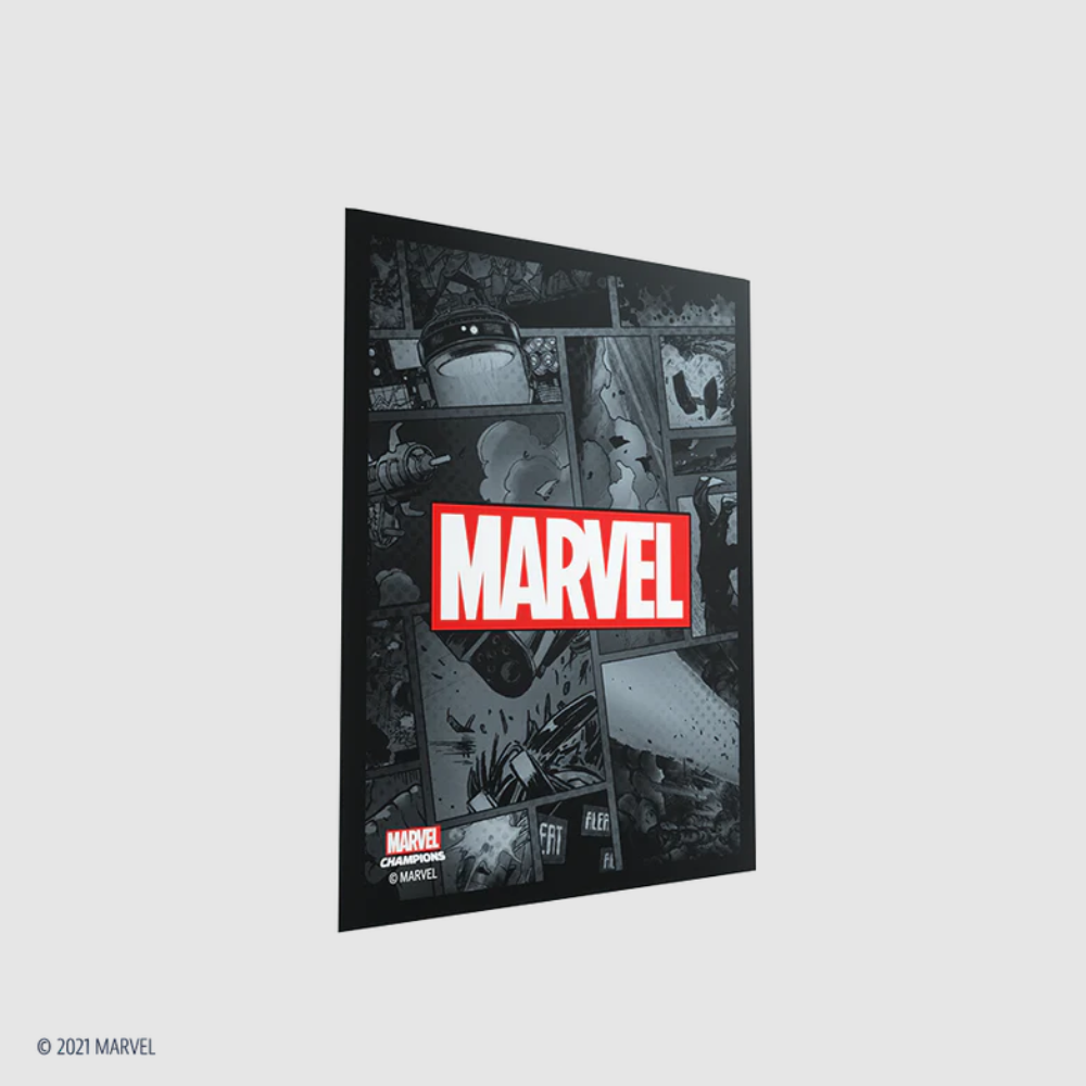 Marvel Champions Art Sleeves - Marvel Black