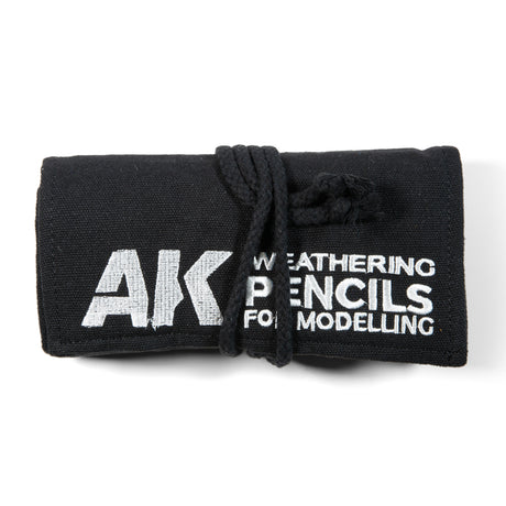 AK Interactive Weathering Pencils Full Range Cloth Case (37 Waterpencil Colors)