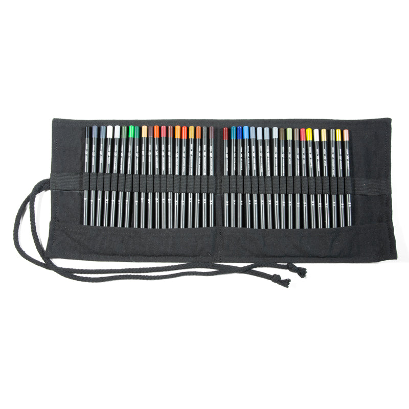 AK Interactive Weathering Pencils Full Range Cloth Case (37 Waterpencil Colors)