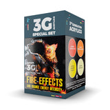 AK Interactive Wargame Color Set Fire Effects