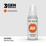 AK Interactive 3GEN White Grey 17ml