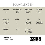 AK Interactive 3GEN Silver Grey 17ml