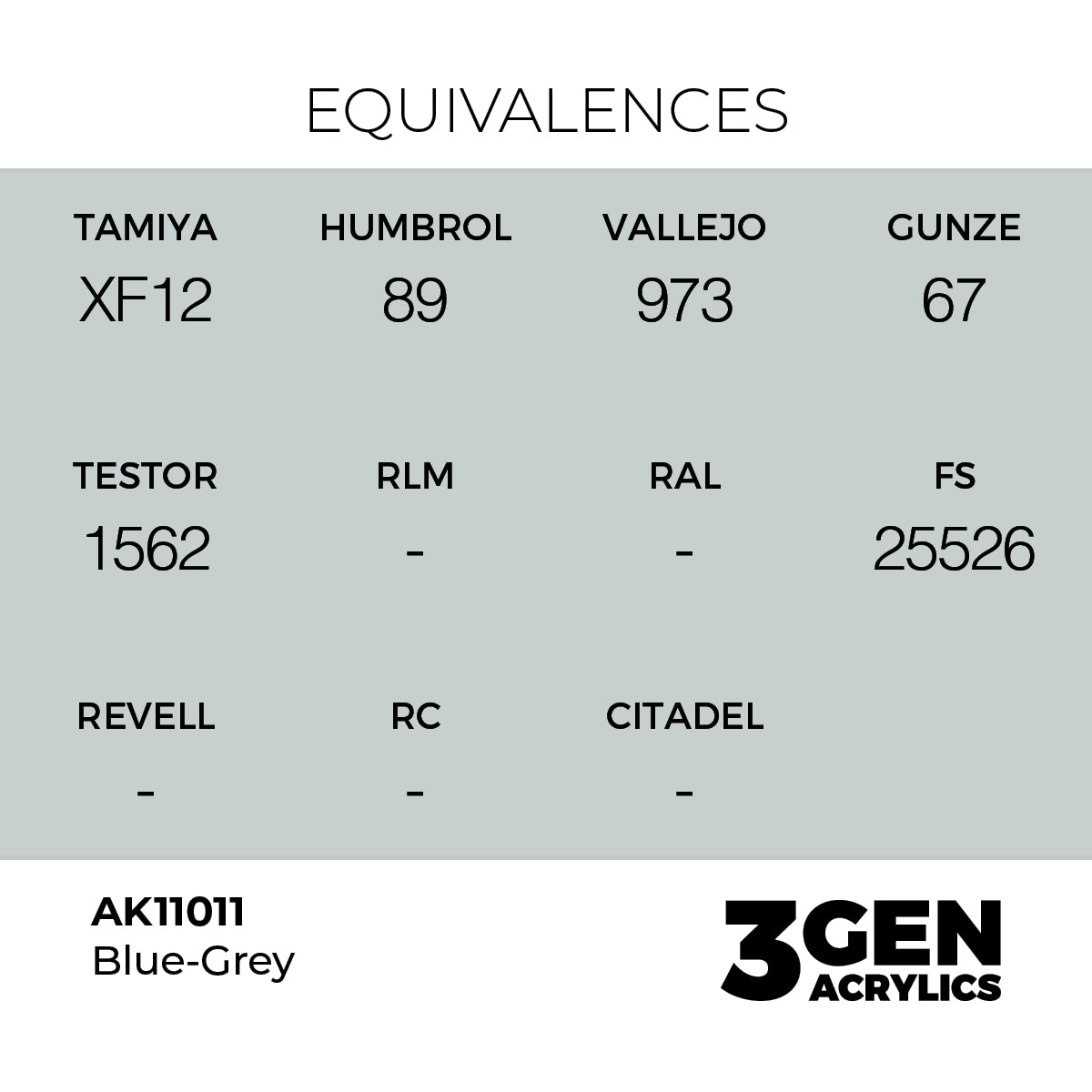 AK Interactive 3GEN Blue-Grey 17ml