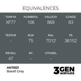 AK Interactive 3GEN Basalt Grey 17ml