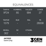 AK Interactive 3GEN Dark Grey 17ml