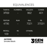 AK Interactive 3GEN Smoke Black 17ml