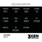 AK Interactive 3GEN Black 17ml