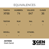 AK Interactive 3GEN Dark Sand 17ml