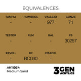 AK Interactive 3GEN Medium Sand 17ml