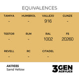 AK Interactive 3GEN Sand Yellow 17ml