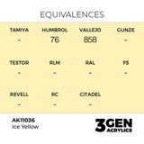 AK Interactive 3GEN Ice Yellow 17ml