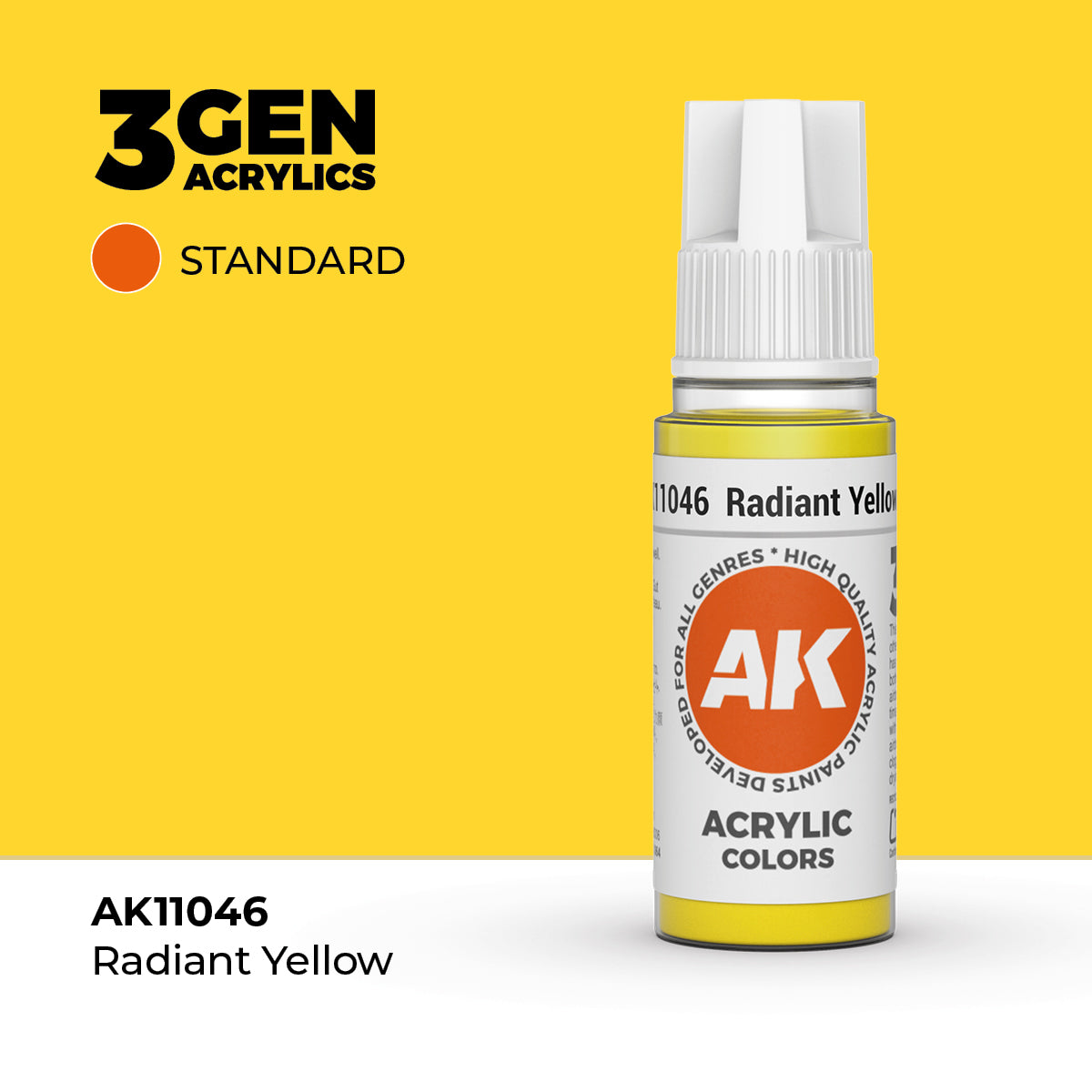AK Interactive 3GEN Radiant Yellow 17ml