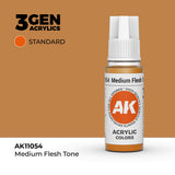 AK Interactive 3GEN Medium Flesh Tone 17ml