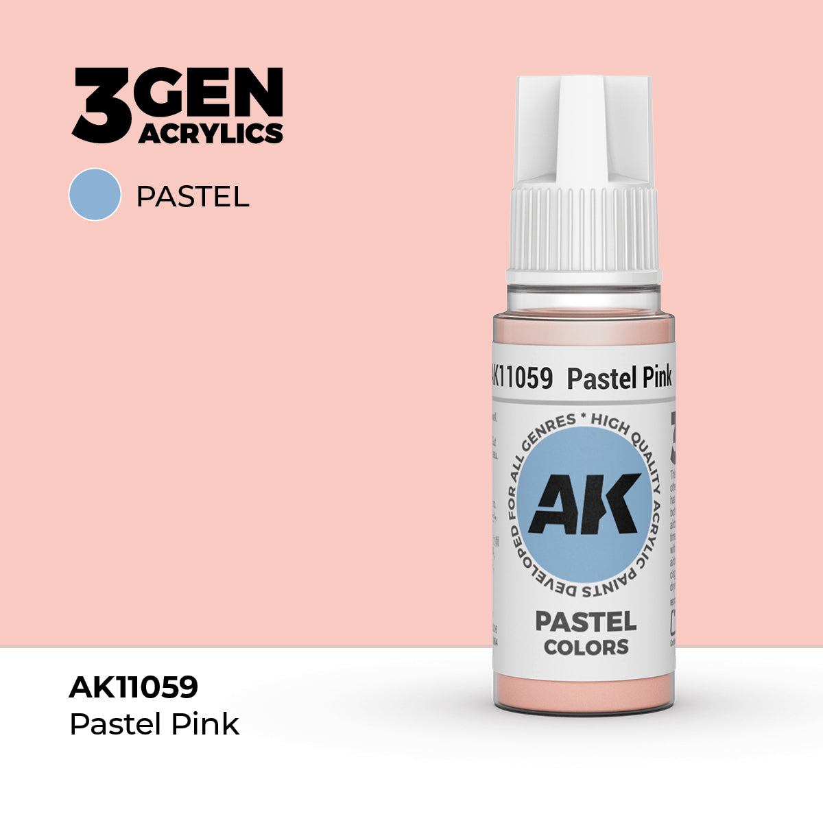 AK Interactive 3GEN Pastel Pink 17ml