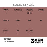 AK Interactive 3GEN Brown Rose 17ml