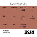 AK Interactive 3GEN Beige Red 17ml