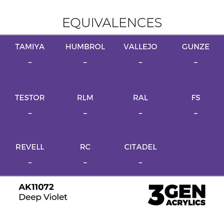 AK Interactive 3GEN Deep Violet 17ml