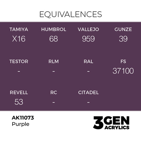 AK Interactive 3GEN Purple 17ml