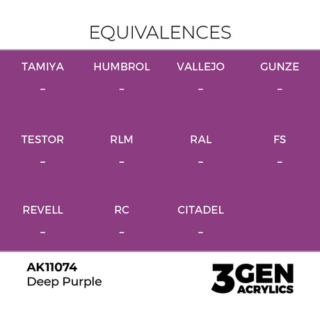 AK Interactive 3GEN Deep Purple 17ml