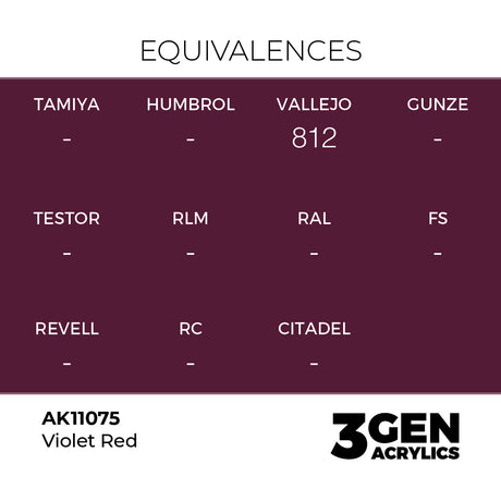 AK Interactive 3GEN Violet Red 17ml