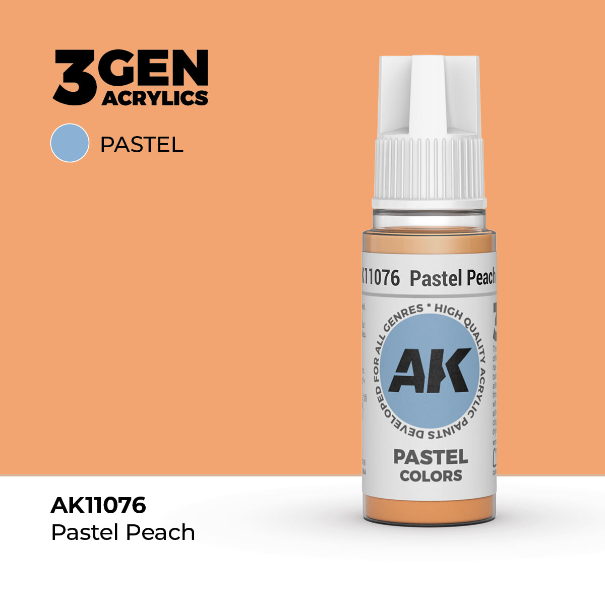 AK Interactive 3GEN Pastel Peach 17ml
