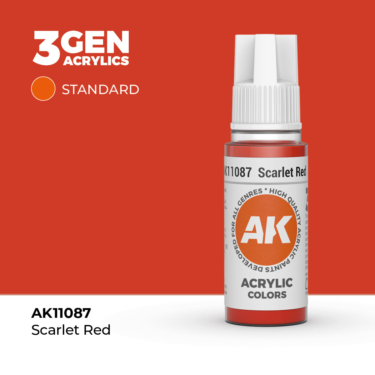 AK Interactive 3GEN Scarlet Red 17ml
