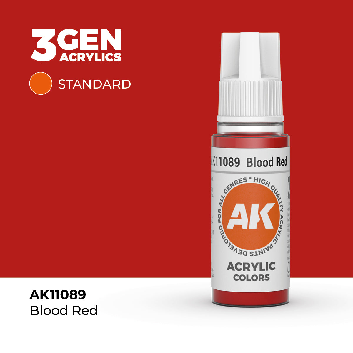 AK Interactive 3GEN Blood Red 17ml