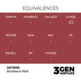 AK Interactive 3GEN Bordeaux Red 17ml