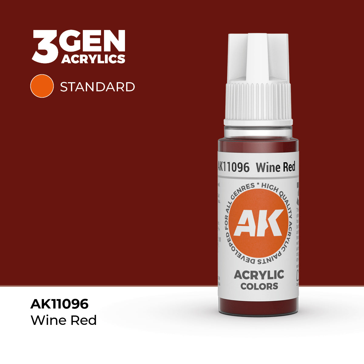 AK Interactive 3GEN Wine Red 17ml
