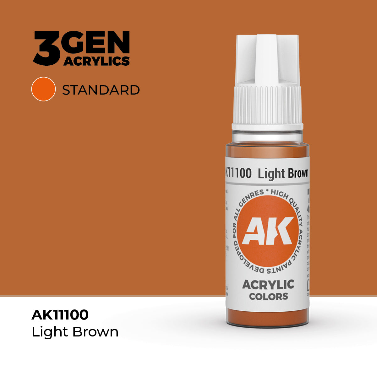 AK Interactive 3GEN Light Brown 17ml