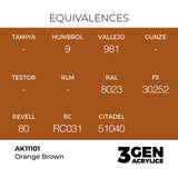 AK Interactive 3GEN Orange Brown 17ml