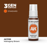 AK Interactive 3GEN Mahogany Brown 17ml