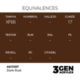 AK Interactive 3GEN Dark Rust 17ml