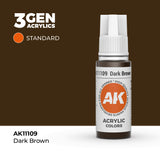 AK Interactive 3GEN Dark Brown 17ml