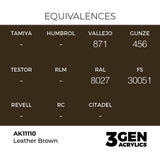AK Interactive 3GEN Leather Brown 17ml