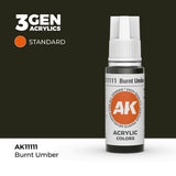 AK Interactive 3GEN Burnt Umber 17ml