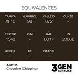 AK Interactive 3GEN Chocolate (Chipping) 17ml