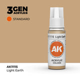 AK Interactive 3GEN Light Earth 17ml