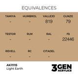 AK Interactive 3GEN Light Earth 17ml