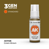 AK Interactive 3GEN Green-Brown 17ml