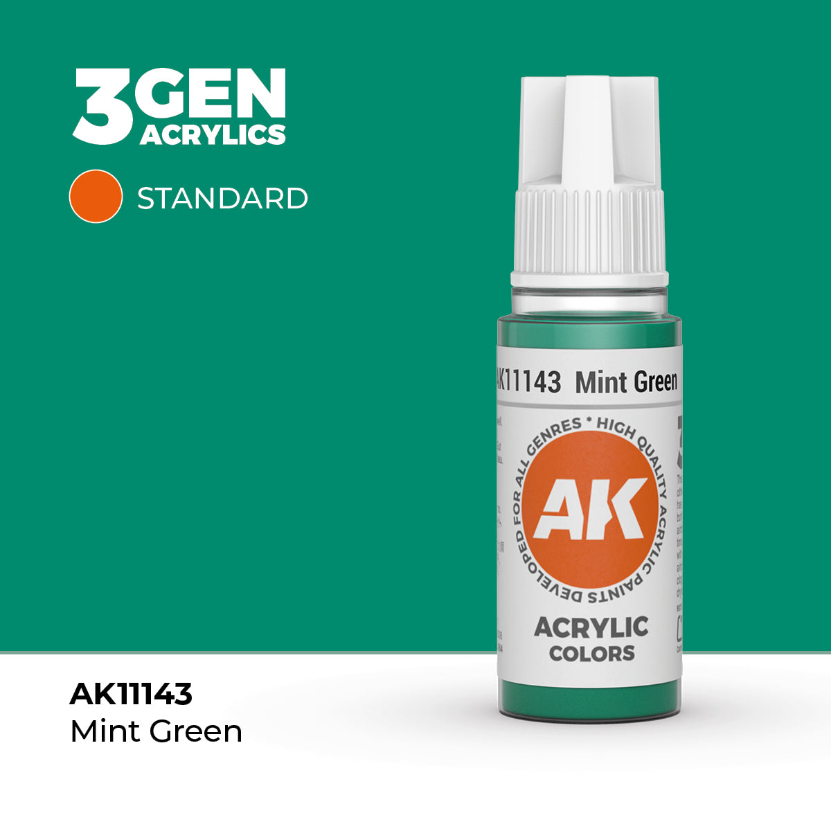 AK Interactive 3GEN Mint Green 17ml
