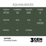 AK Interactive 3GEN Gunship Green 17ml