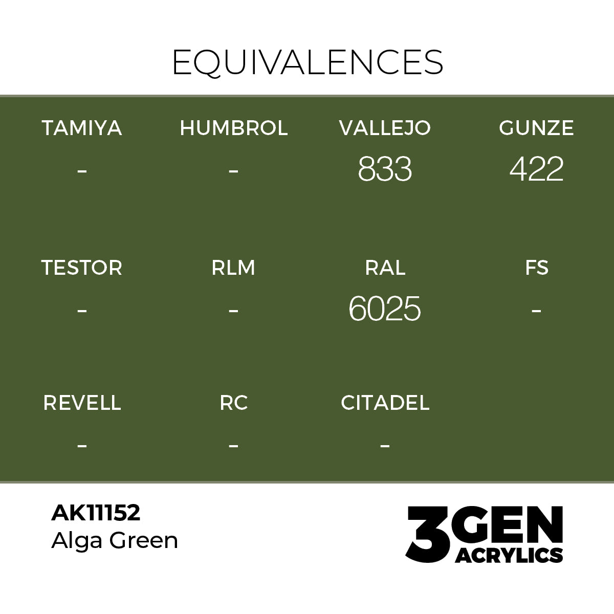 AK Interactive 3GEN Alga Green 17ml
