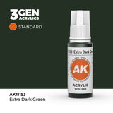 AK Interactive 3GEN Extra Dark Green 17ml