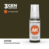 AK Interactive 3GEN Command Green 17ml