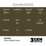 AK Interactive 3GEN Camouflage Green 17ml