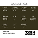 AK Interactive 3GEN Reflective Green 17ml